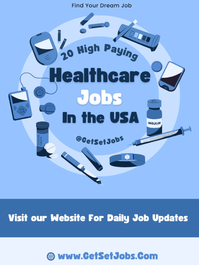 20 High Paying Health Care (Medical) jobs in USA